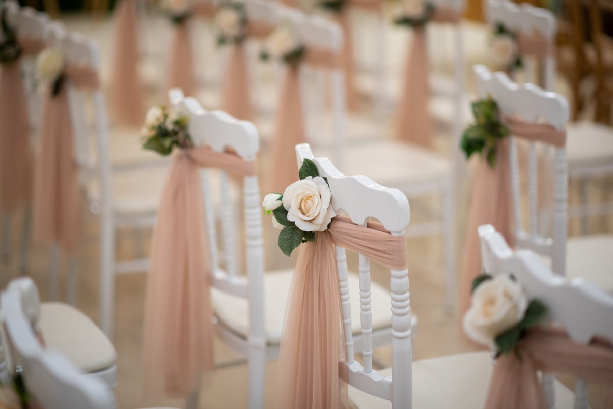 wedding chair decoration, event chair